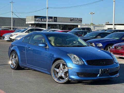 2006 Infiniti G35 for sale at Capital Auto Source in Sacramento CA