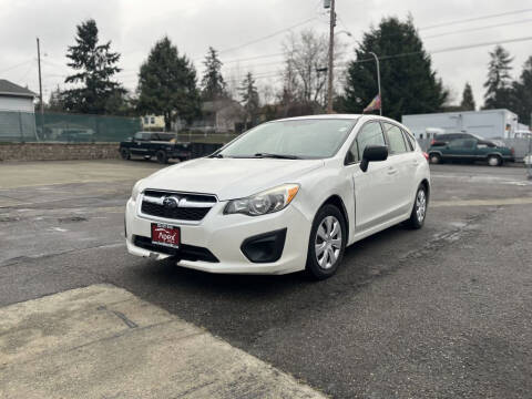 2013 Subaru Impreza for sale at Apex Motors Inc. in Tacoma WA