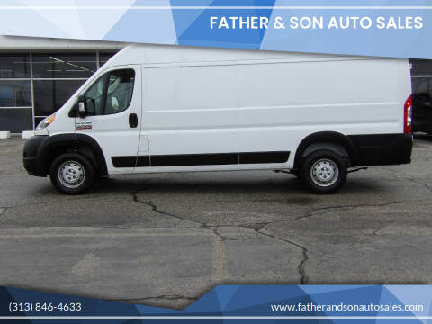 2021 RAM ProMaster for sale at Father & Son Auto Sales in Dearborn MI