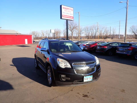 2011 Chevrolet Equinox for sale at Marty's Auto Sales in Savage MN