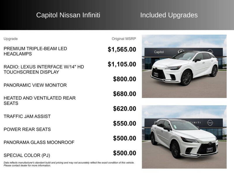 2023 Lexus RX 500h F SPORT Performance