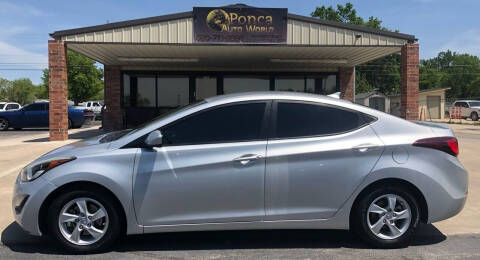2015 Hyundai Elantra for sale at Ponca Auto World in Ponca City OK