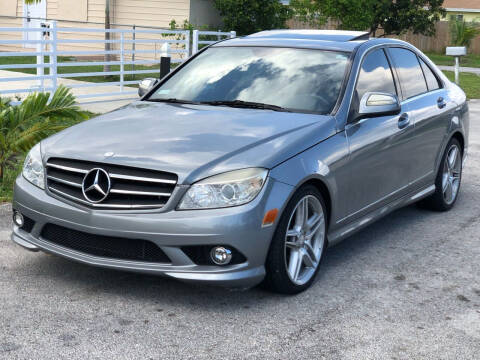 2009 Mercedes-Benz C-Class for sale at CARSTRADA in Hollywood FL