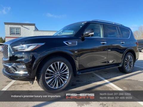 2019 Infiniti QX80 for sale at Fishers Imports in Fishers IN