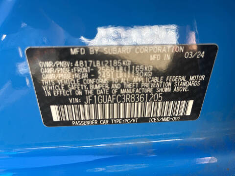 2024 Subaru Impreza Sport