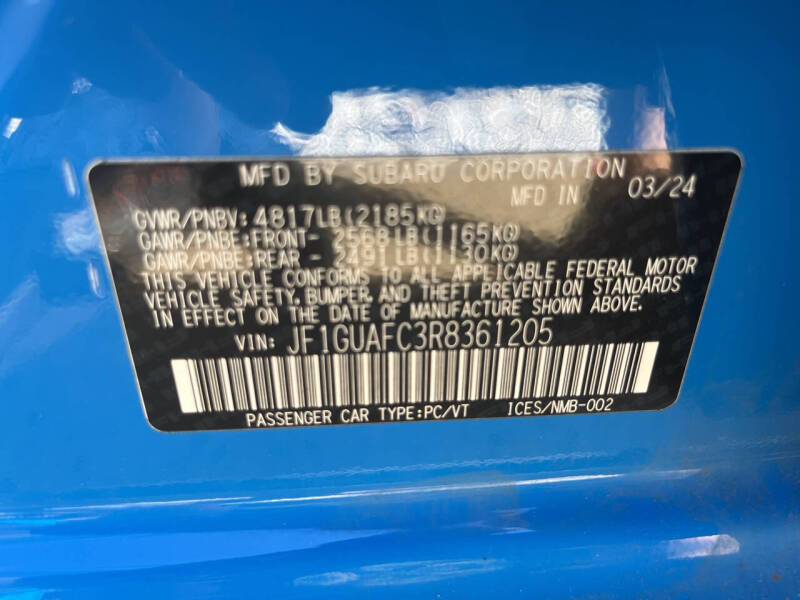 2024 Subaru Impreza Sport