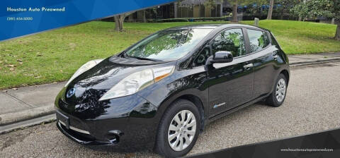 2015 Nissan LEAF for sale at Houston Auto Preowned in Houston TX