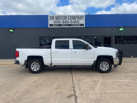 2018 Chevrolet Silverado 1500 for sale at 3W Motor Company in Fritch TX