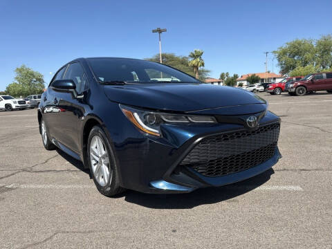 2019 Toyota Corolla Hatchback for sale at Rollit Motors in Mesa AZ