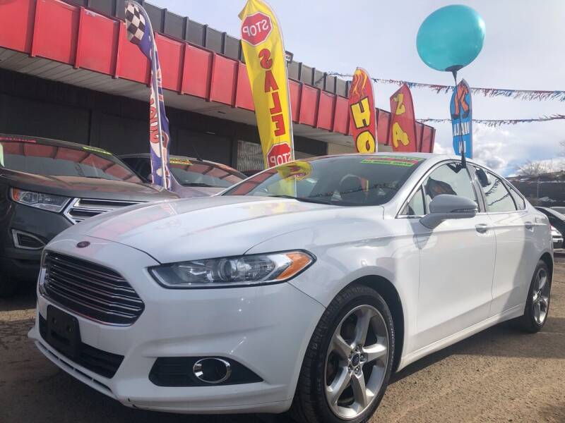 2016 Ford Fusion for sale at Duke City Auto LLC in Gallup NM