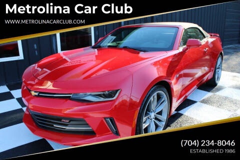 2018 Chevrolet Camaro for sale at Metrolina Car Club in Stallings NC