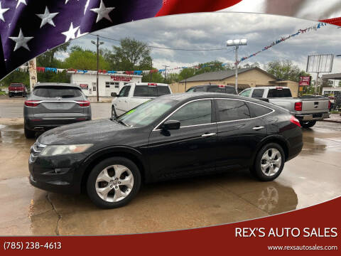 2010 Honda Accord Crosstour for sale at Rex's Auto Sales in Junction City KS