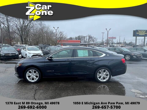 2014 Chevrolet Impala for sale at Car Zone in Otsego MI