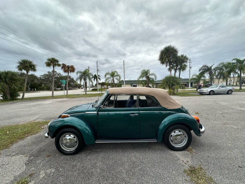 1973 Volkswagen Beetle Convertible for sale at DESIGN MOTORWERKS in Port Saint Lucie FL