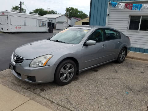 2008 Nissan Maxima for sale at CENTER AVENUE AUTO SALES in Brodhead WI