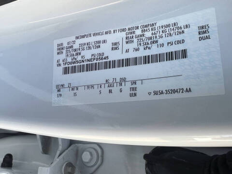 2022 Ford F-550 Super Duty