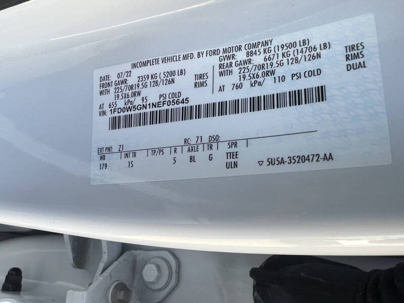 2022 Ford F-550 Super Duty