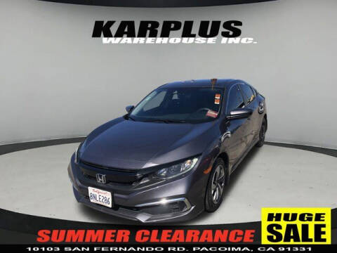 2019 Honda Civic for sale at Karplus Warehouse in Pacoima CA