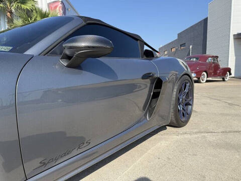 2024 Porsche 718 Boxster Spyder RS