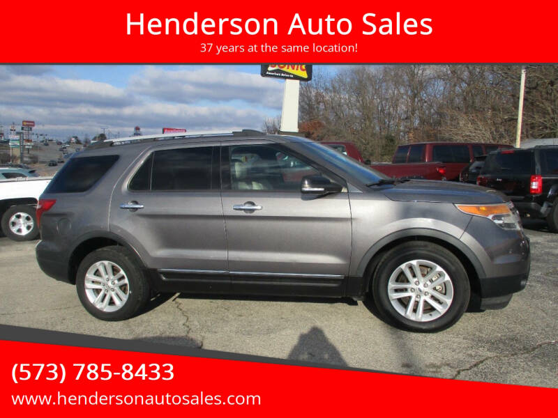 2014 Ford Explorer for sale at Henderson Auto Sales in Poplar Bluff MO