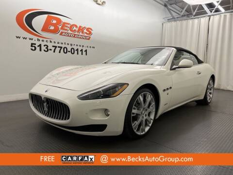2012 Maserati GranTurismo for sale at Becks Auto Group in Mason OH