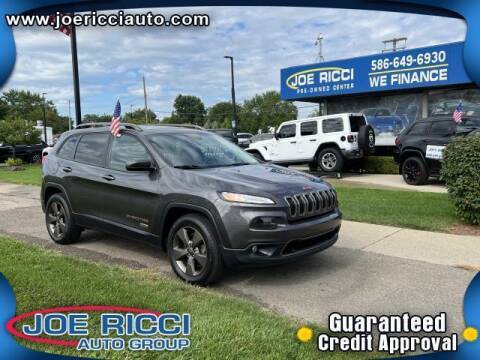 2017 Jeep Cherokee for sale at JOE RICCI AUTOMOTIVE in Clinton Township MI