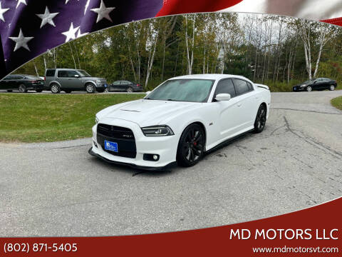 2013 Dodge Charger for sale at MD Motors LLC in Williston VT