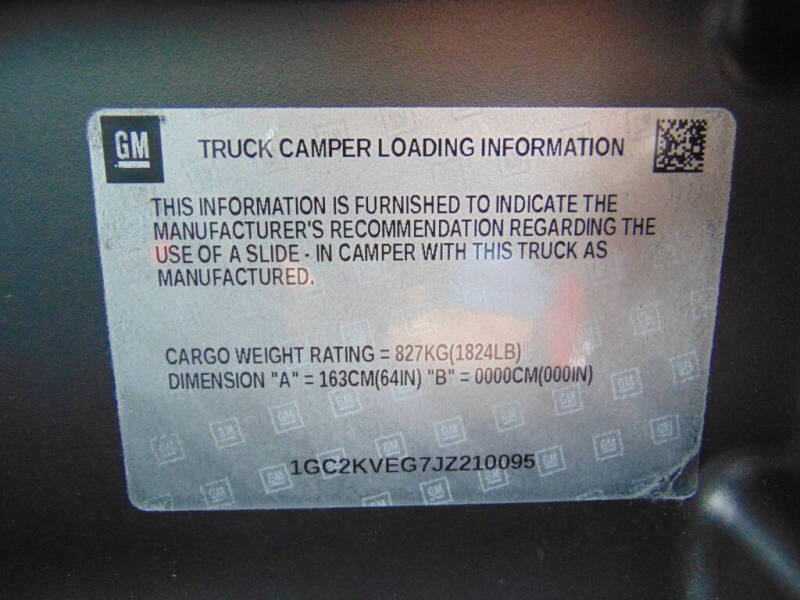 2018 Chevrolet Silverado 2500HD