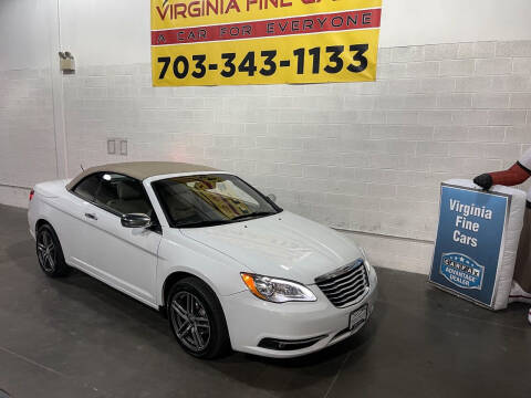 2011 Chrysler 200 Convertible for sale at Virginia Fine Cars in Chantilly VA