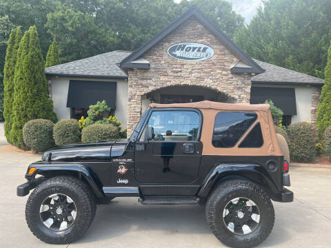 2000 Jeep Wrangler for sale at Hoyle Auto Sales in Taylorsville NC