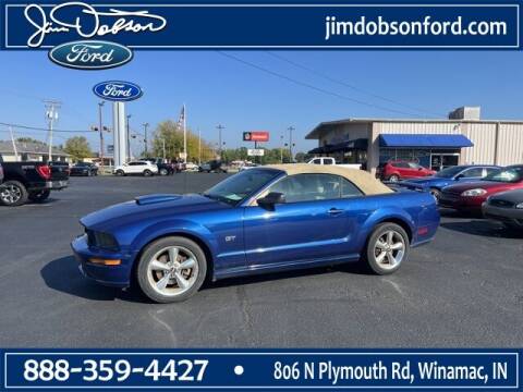 2007 Ford Mustang for sale at Jim Dobson Ford in Winamac IN