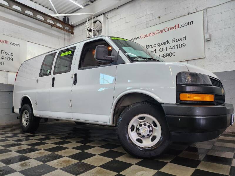 2021 Chevrolet Express for sale at County Car Credit in Cleveland OH