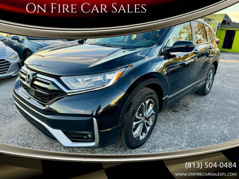 2021 Honda CR-V for sale at On Fire Car Sales in Tampa FL