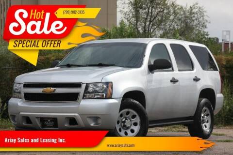 2014 Chevrolet Tahoe for sale at Ariay Sales and Leasing Inc. in Denver CO