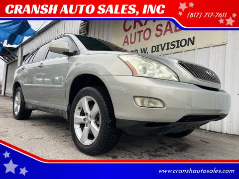2006 Lexus RX 330 for sale at CRANSH AUTO SALES, INC in Arlington TX