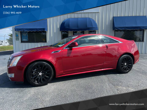 2011 Cadillac CTS for sale at Larry Whicker Motors in Kernersville NC