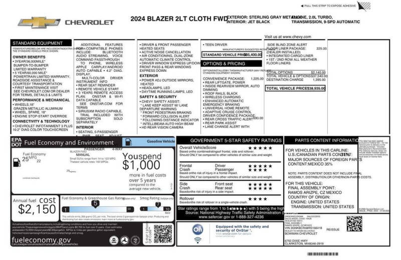 2024 Chevrolet Blazer LT