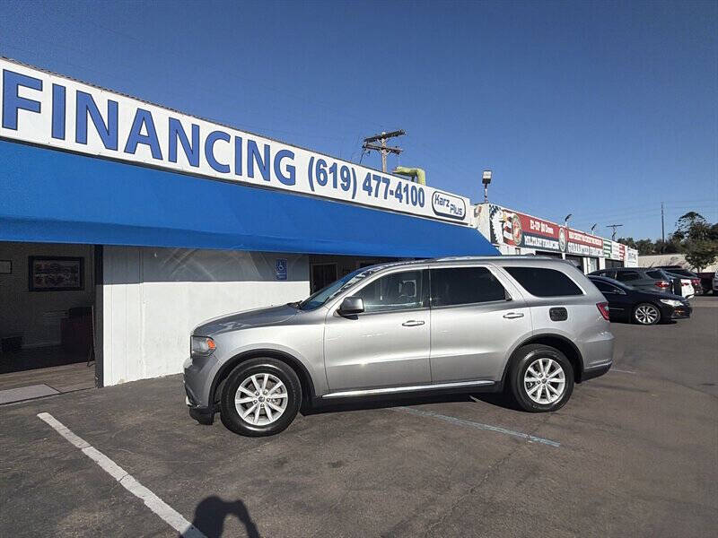 Silver 2015 Dodge Durango SXT SXT 4dr SUV 2