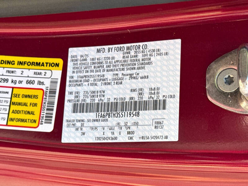 2025 Ford Mustang EcoBoost Premium