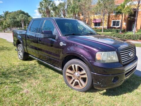 2007 Ford F-150 for sale at LAND & SEA BROKERS INC in Pompano Beach FL