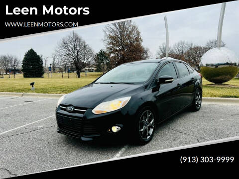 2014 Ford Focus for sale at Leen Motors in Merriam KS