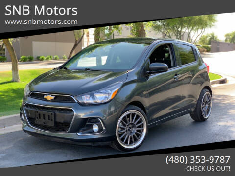 2017 Chevrolet Spark for sale at SNB Motors in Mesa AZ