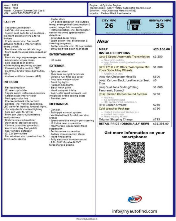 2013 MINI Clubman Cooper S