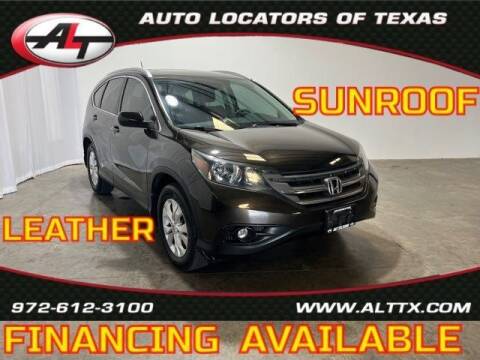 2013 Honda CR-V for sale at AUTO LOCATORS OF TEXAS in Plano TX