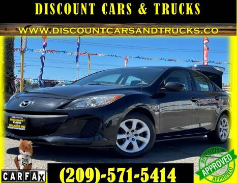 2012 Mazda MAZDA3 for sale at Discount Cars & Trucks in Modesto CA