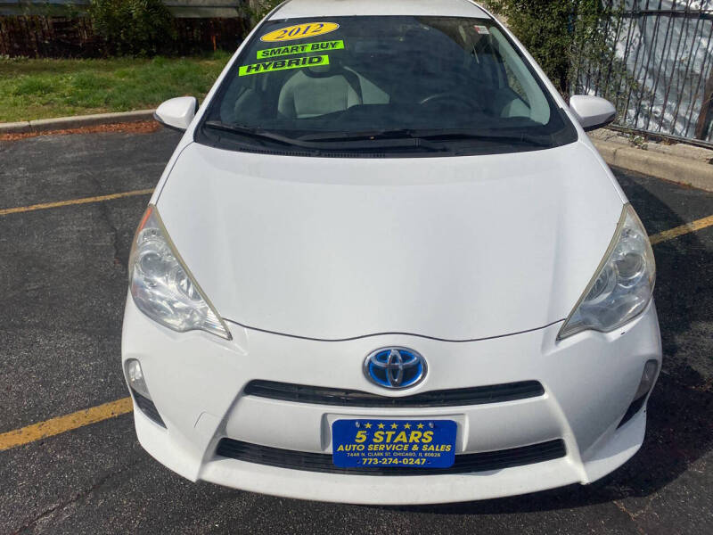 2012 Toyota Prius c for sale at 5 Stars Auto Service and Sales in Chicago IL