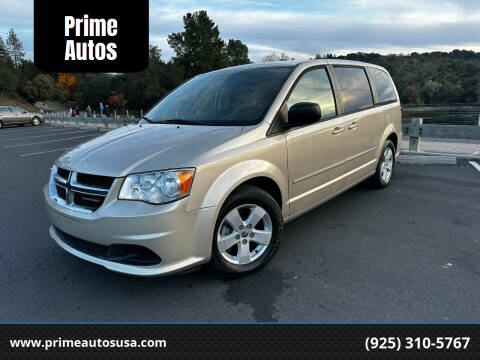 2013 Dodge Grand Caravan for sale at Prime Autos in Lafayette CA