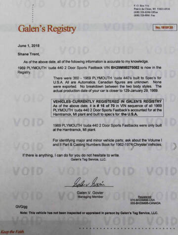 1969 Plymouth Barracuda