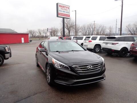 2015 Hyundai Sonata for sale at Marty's Auto Sales in Savage MN