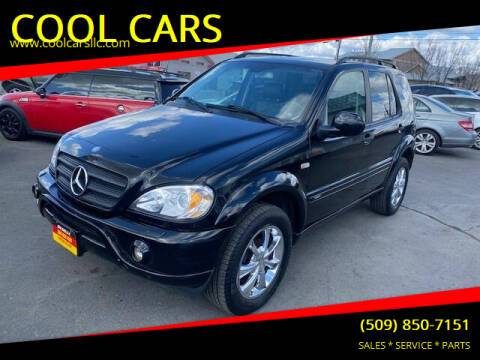 2001 Mercedes-Benz M-Class for sale at COOL CARS in Spokane WA